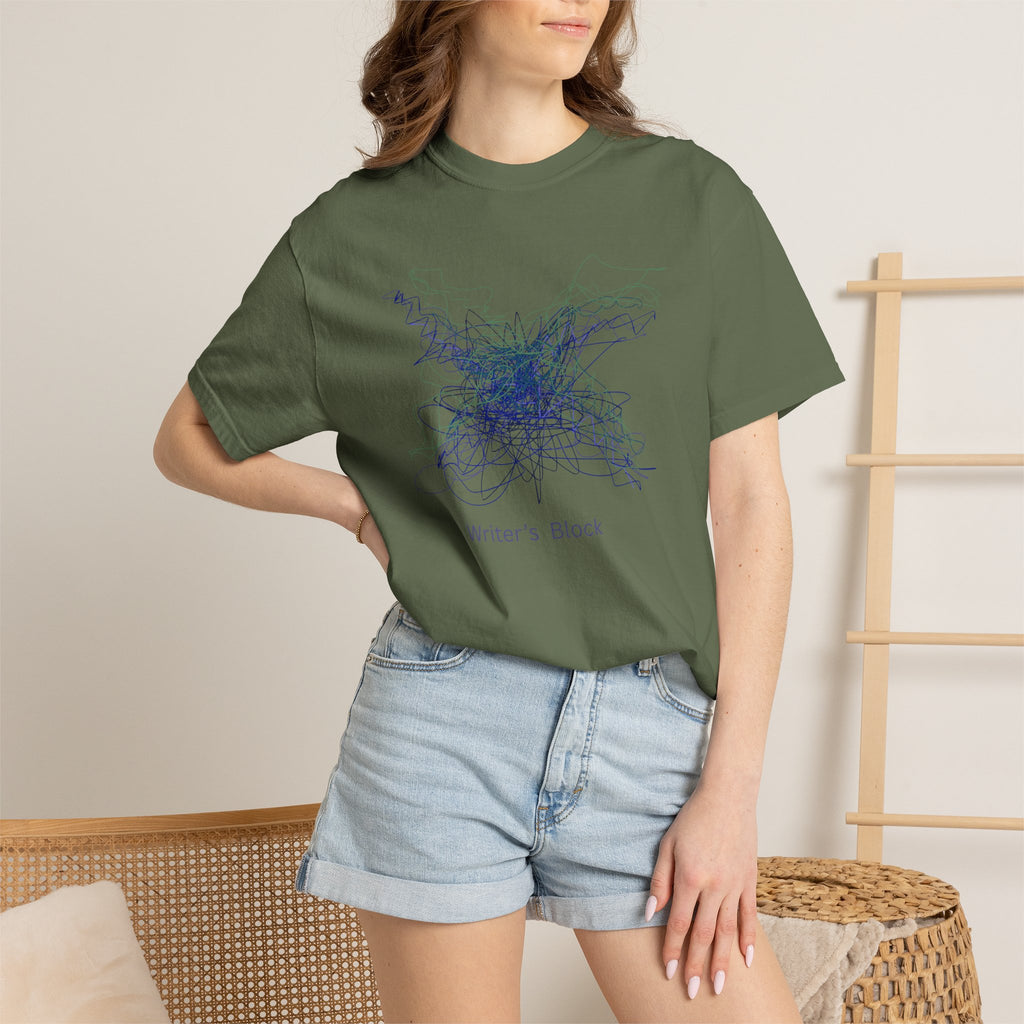 Unisex 'Writer's Block' T-shirt