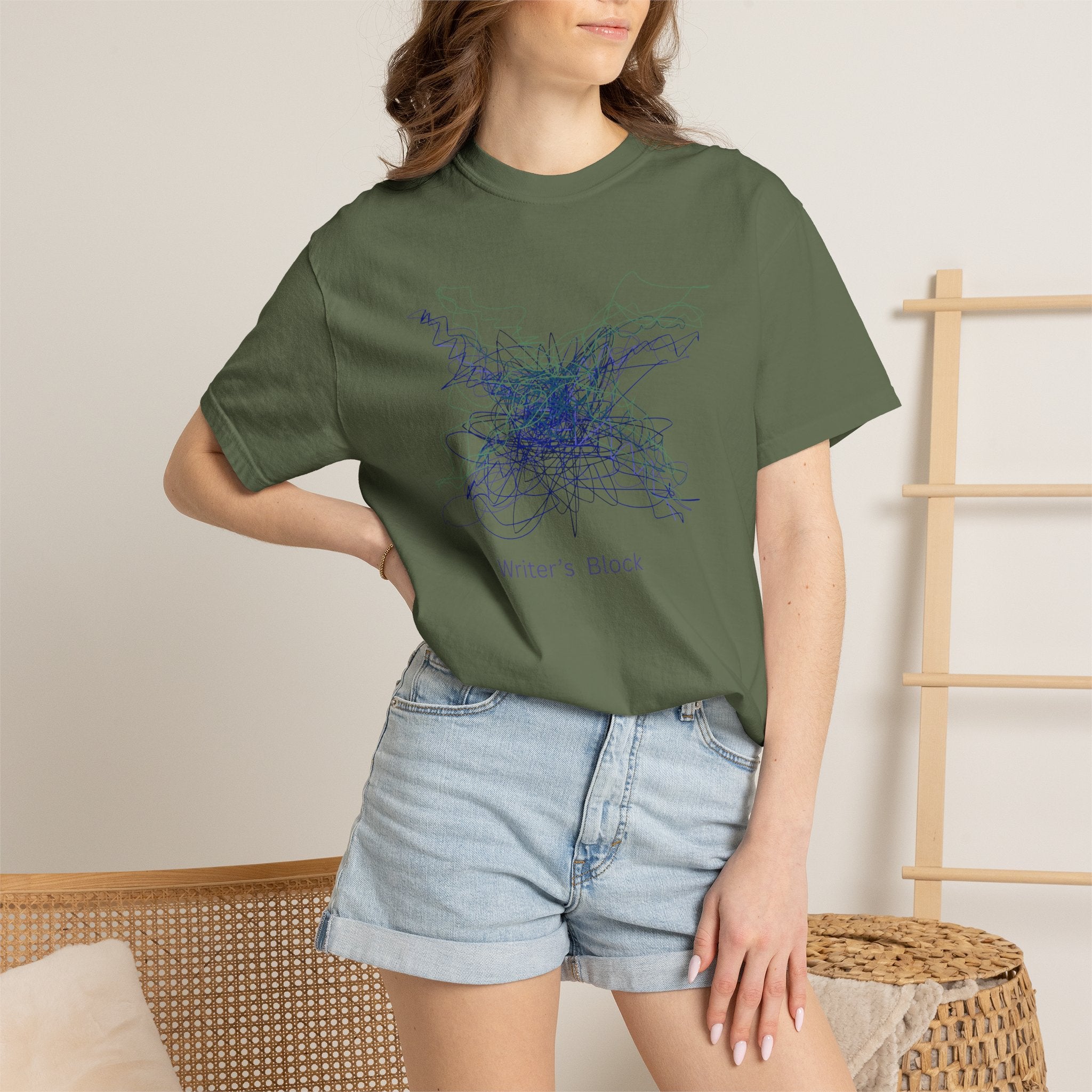 Unisex 'Writer's Block' T-shirt