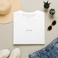 Minimal Script T‑Shirt — Small Script 'pomology' Tee