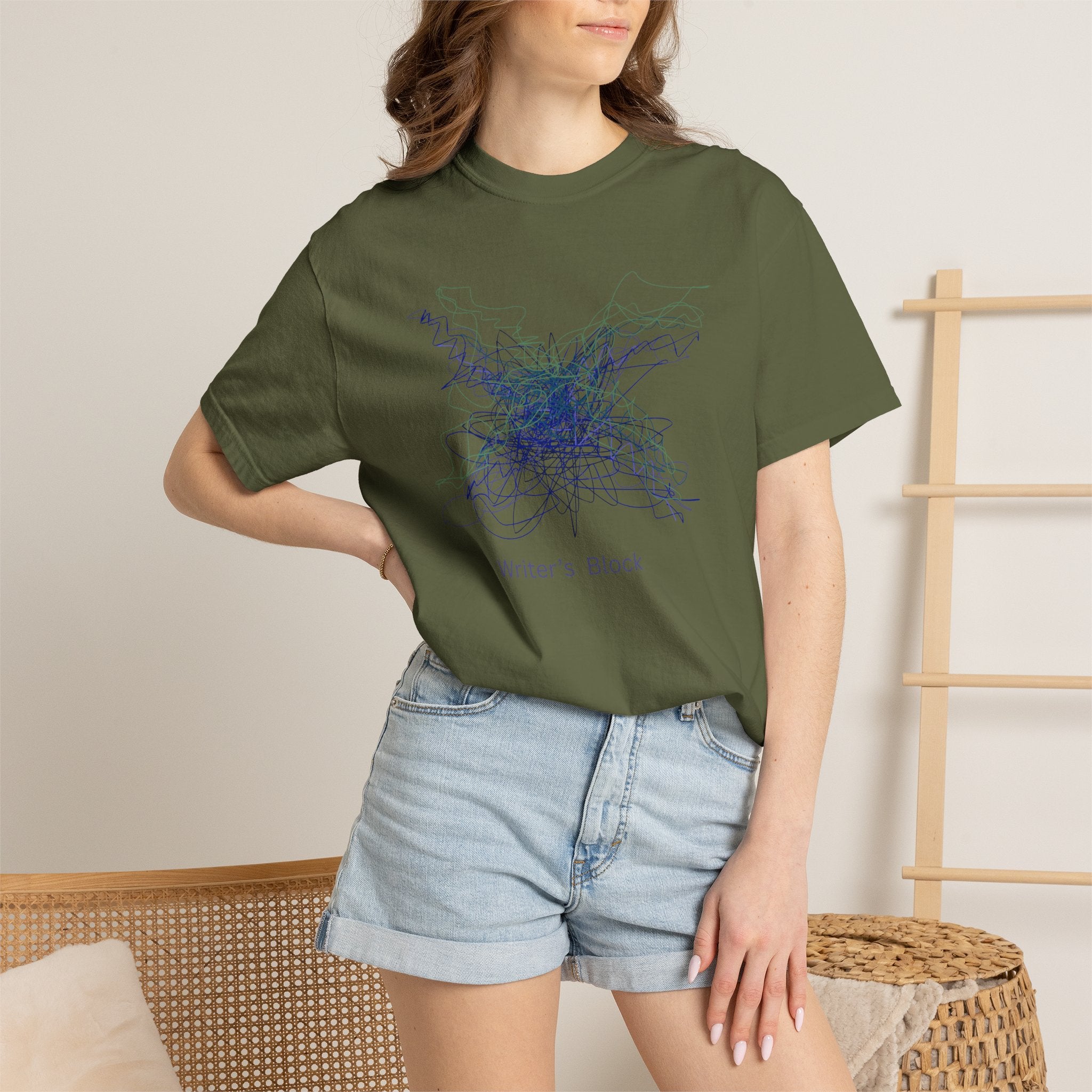 Unisex 'Writer's Block' T-shirt