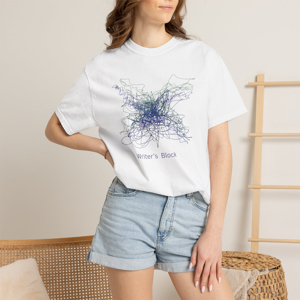 Unisex 'Writer's Block' T-shirt