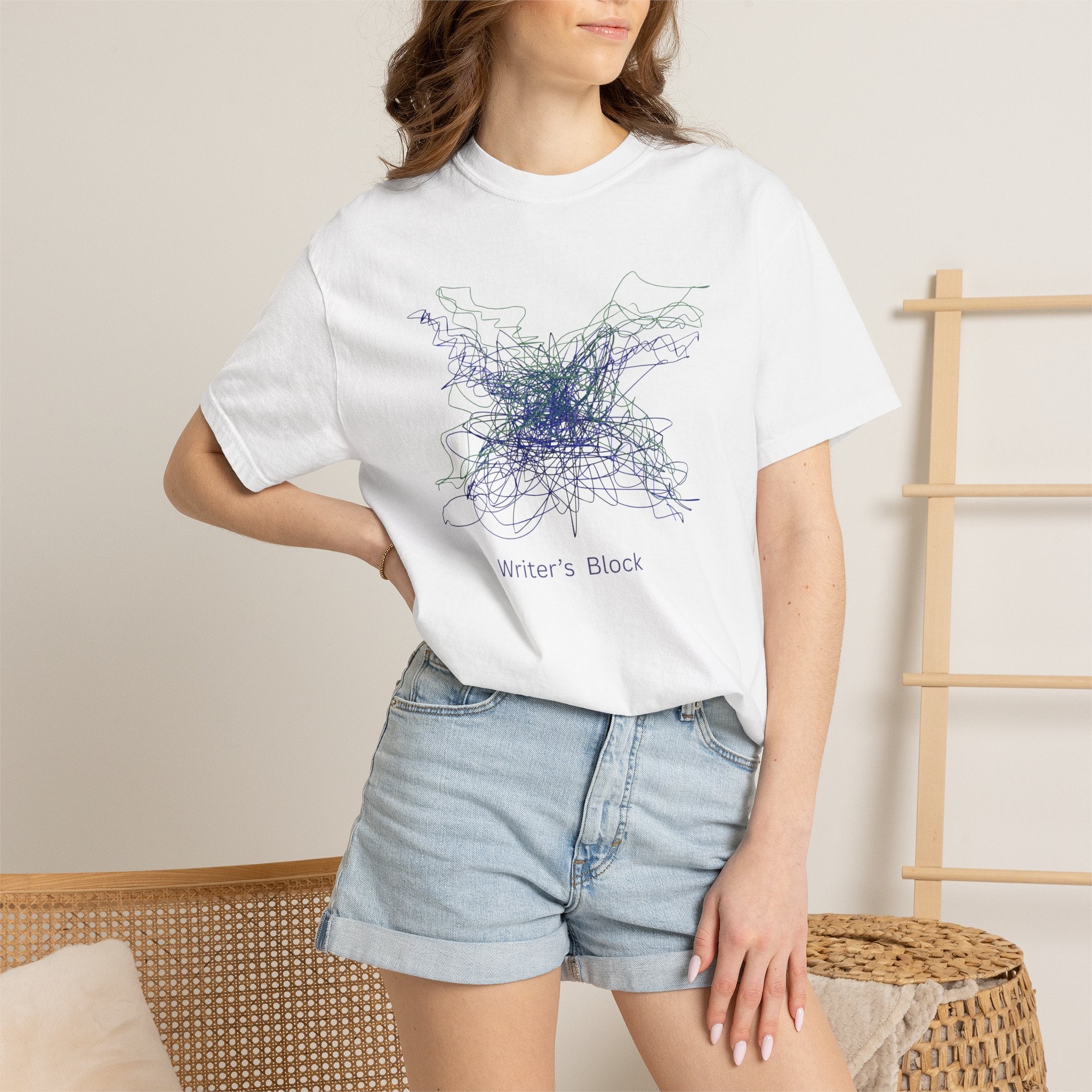 Unisex 'Writer's Block' T-shirt