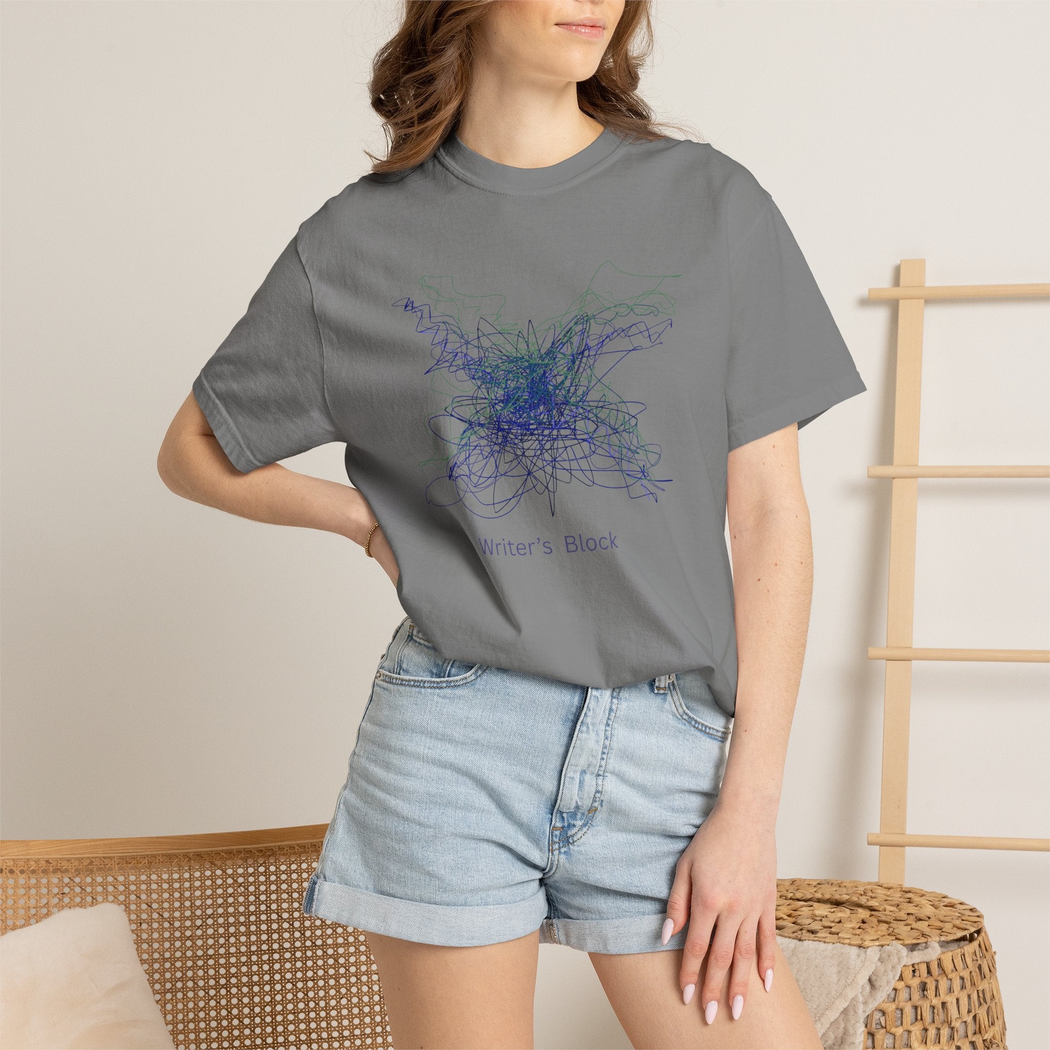 Unisex 'Writer's Block' T-shirt