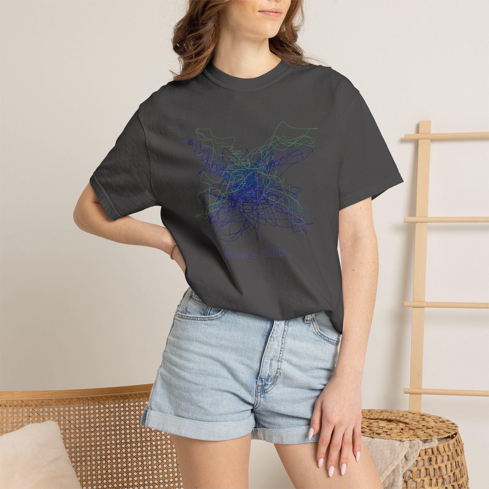Unisex 'Writer's Block' T-shirt