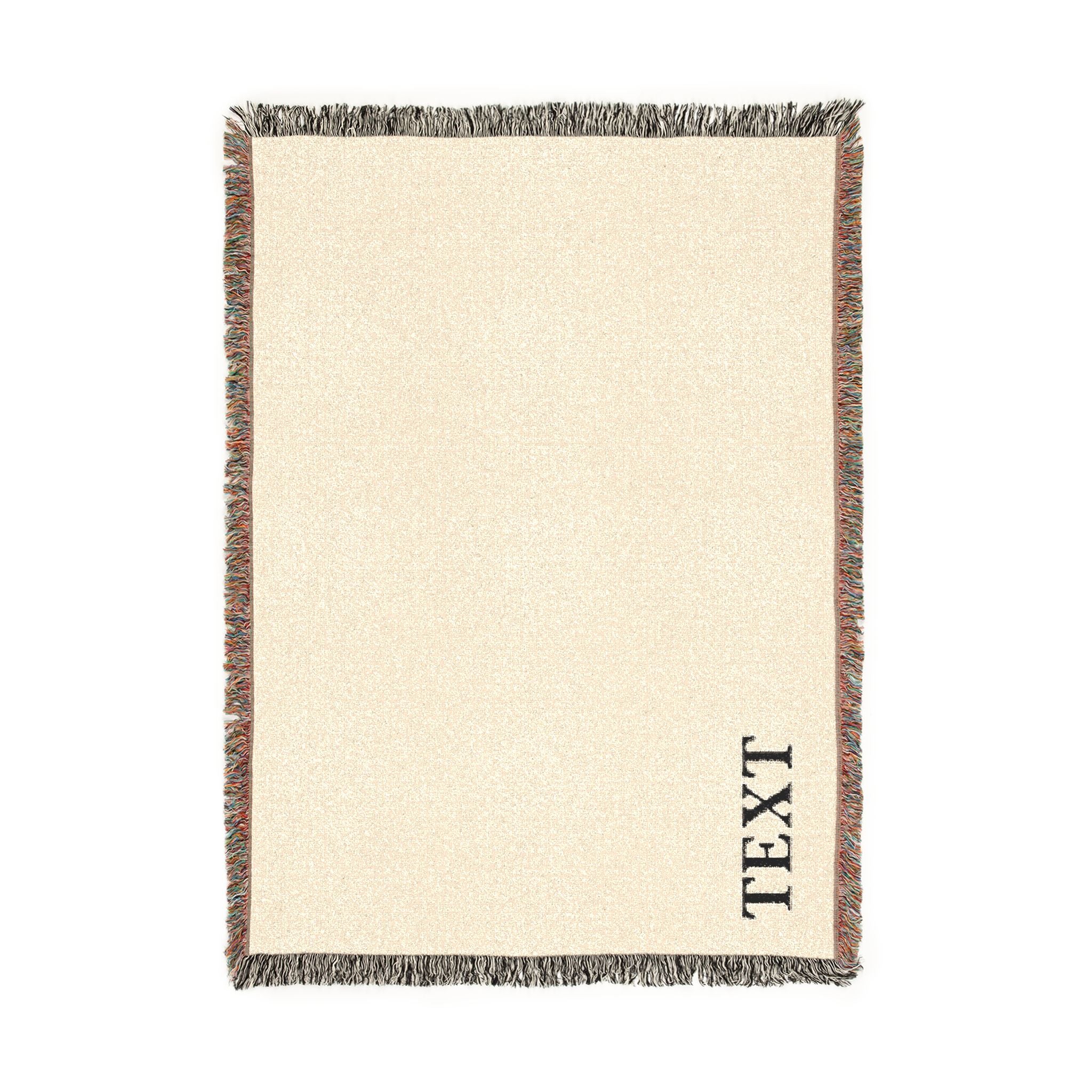 Woven Throw Blanket – Add customization