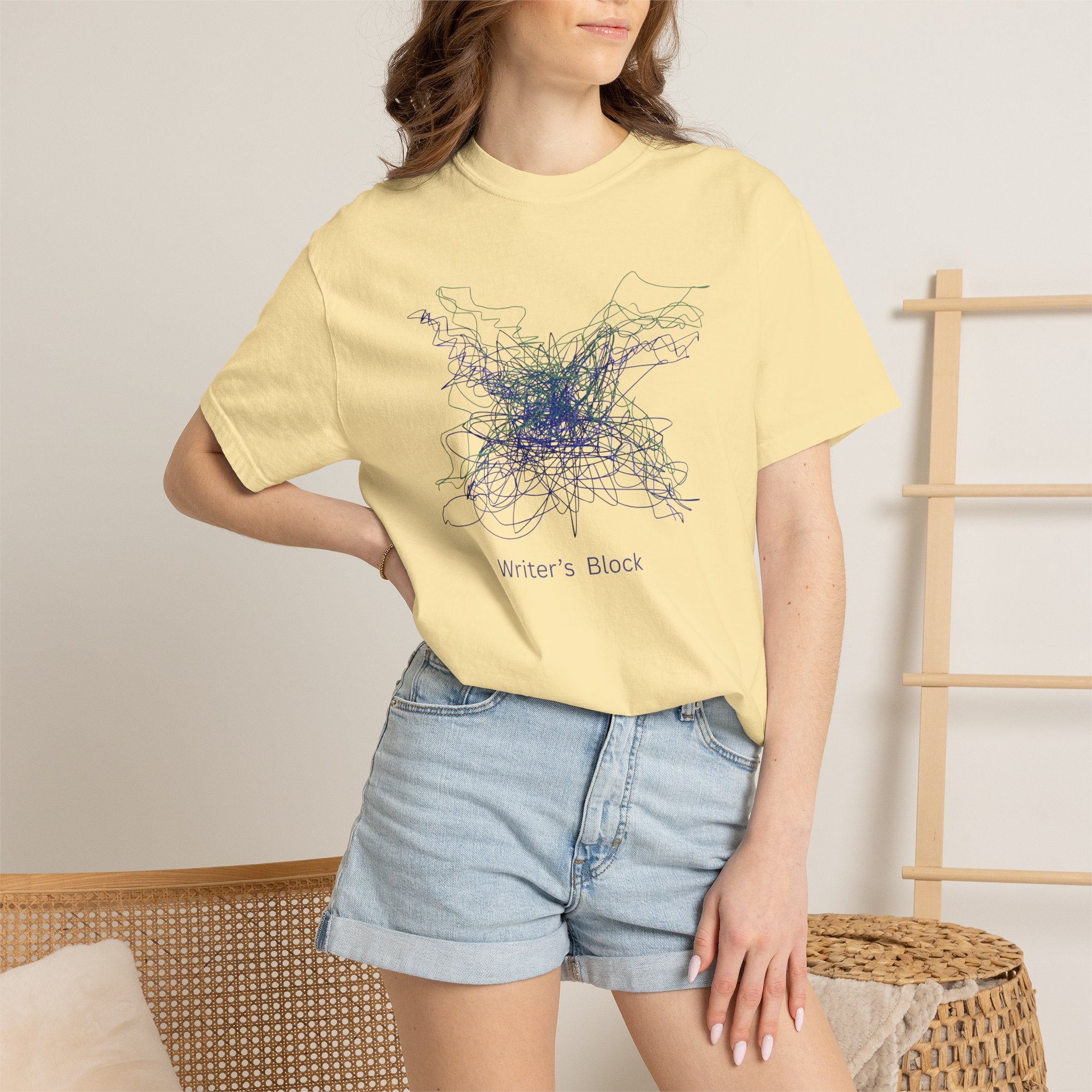 Unisex 'Writer's Block' T-shirt