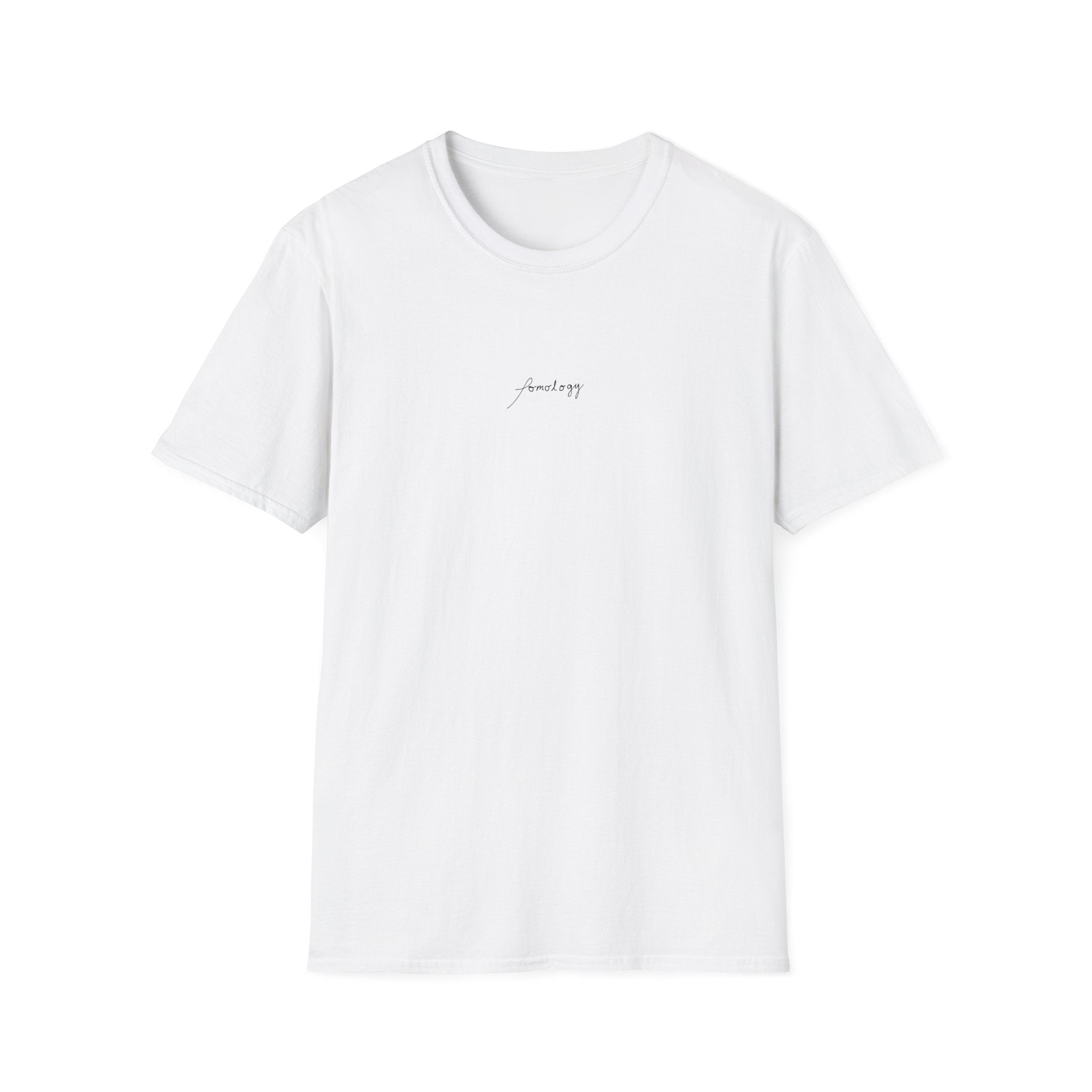 Minimal Script T‑Shirt — Small Script 'pomology' Tee