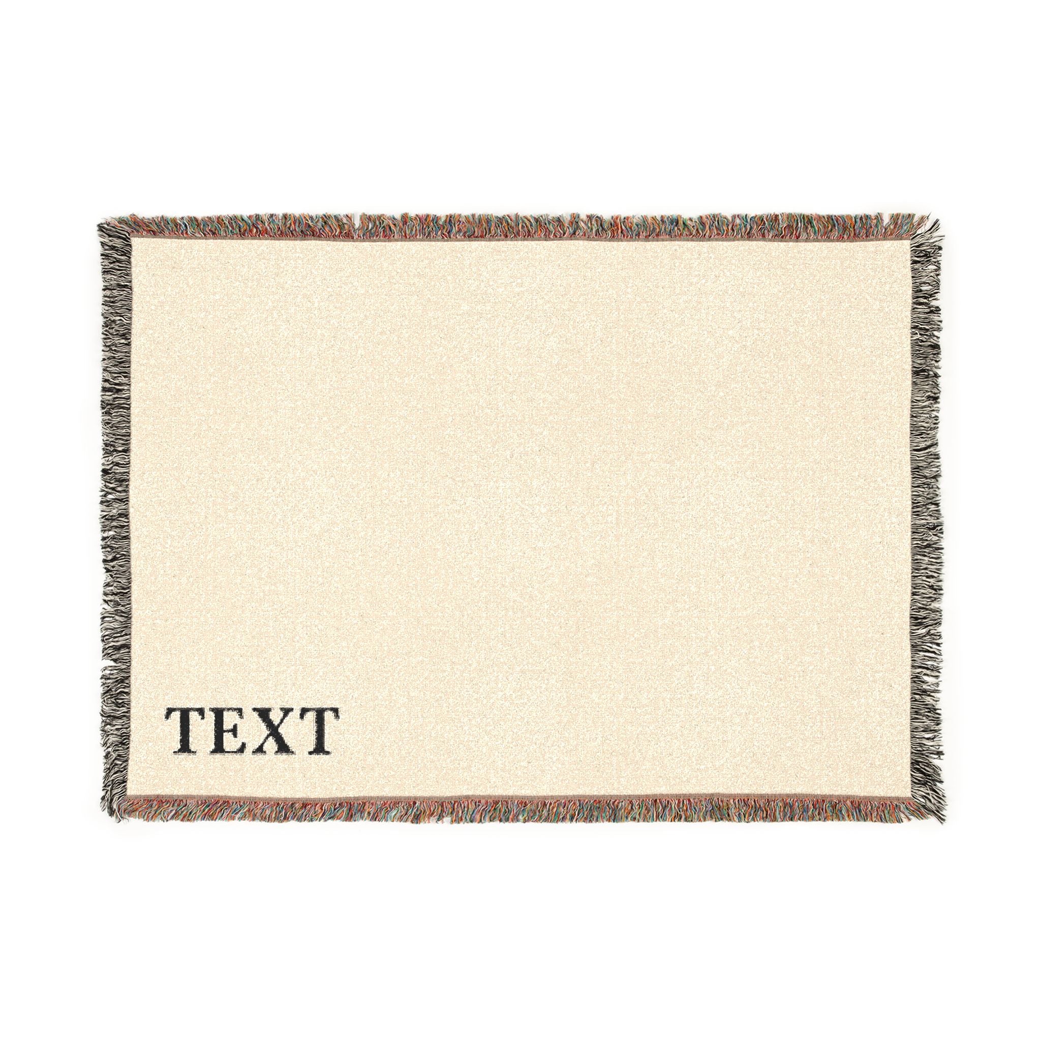 Woven Throw Blanket – Add customization