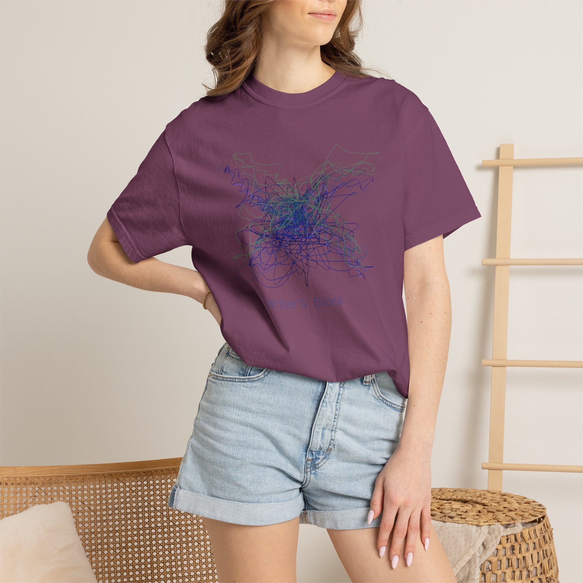 Unisex 'Writer's Block' T-shirt