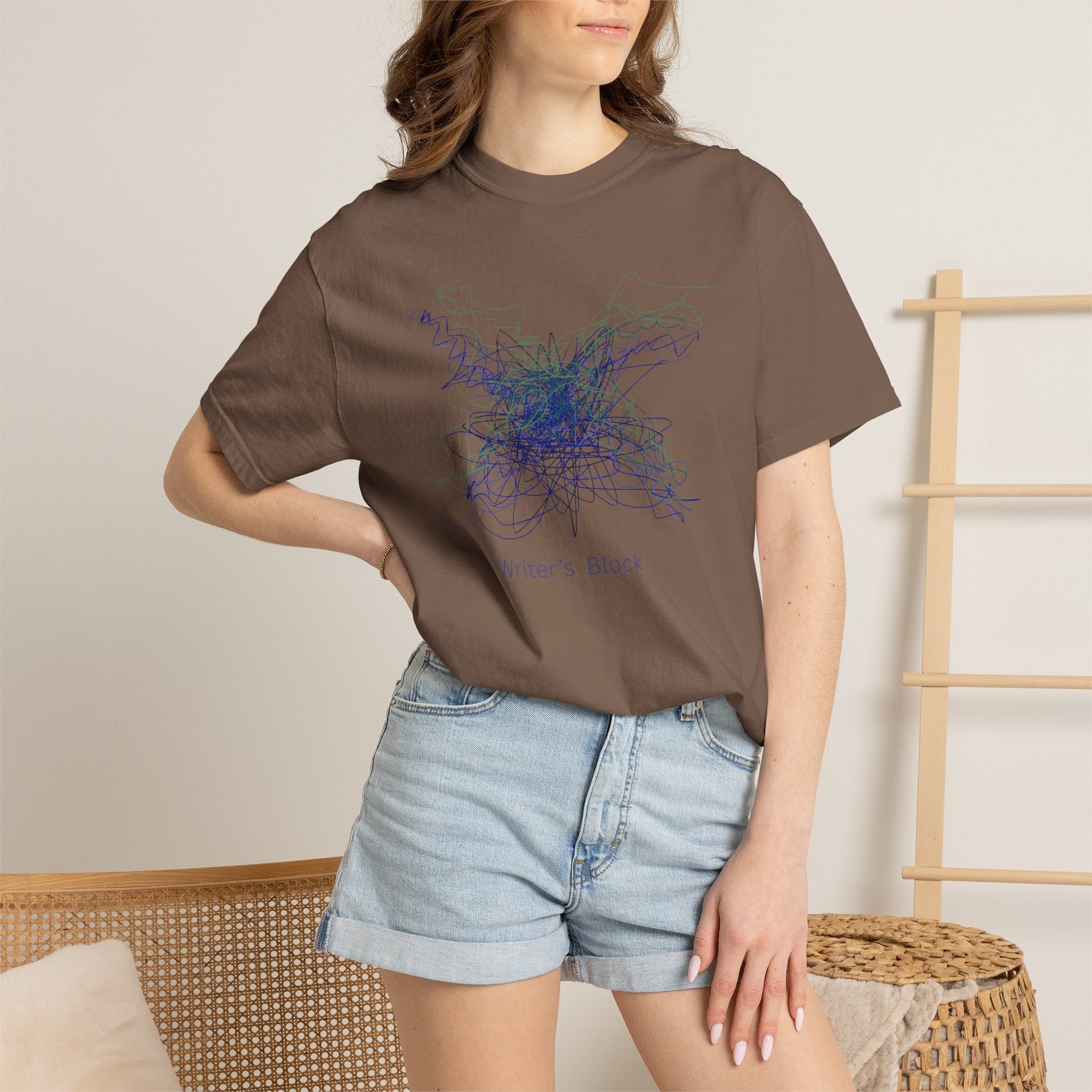 Unisex 'Writer's Block' T-shirt